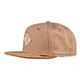 Djinns Herren Snapback Cap 6 Panel Light Canvas beige Verstellbar