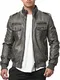 Indicode JEANSINCO - Kunstlederjacke - Grau - M