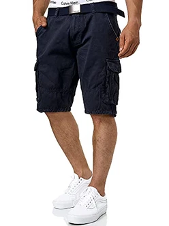 Indicode Herren Monroe Cargo ZA Shorts