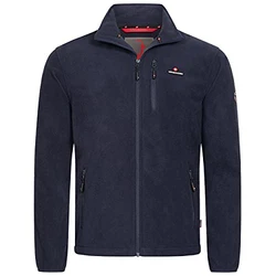 Höhenhorn Eigler Herren Fleece Jacke Full Zip Marineblau