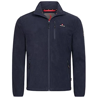 Höhenhorn Eigler Herren Fleece Jacke Full Zip Marineblau