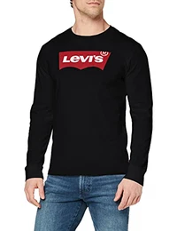 Herren Ls Graphic Tee B T-Shirt, Schwarz/Hm Ls Better Black 0013, M