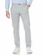 Amazon-Marke: MERAKI Herren Chinohose Slim Fit, Grau (Dove Grey), 32W / 32L, Label: 32W / 32L