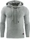 Junshan herren kaputzenpullover oversize hoodies männer sweatshirt Herbst Winter kaputzenpulli 36-48 (hellgrau, 4XL)