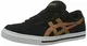 Asics Aaron, Herren Low-top, Schwarz (Black/Meerkat 9021), 44 EU
