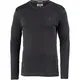 Tommy Jeans Herren Original Rib Langarm Langarmshirt Schwarz (TOMMY Black 078) X-Large