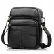 SPAHER Herren Klein Leder Tasche Umhängetaschen Handtasche Maenner Leder Schultertasche Herrentasche Zum Umhängen Herren Handgelenktasche
