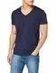Tommy Jeans Herren Original Kurzarm T-Shirt Blau (Black Iris 002) Medium