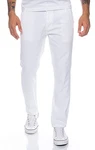 Rock Creek Herren Designer Chino Hose Regular Slim RC-390 Weiß (RC-390)