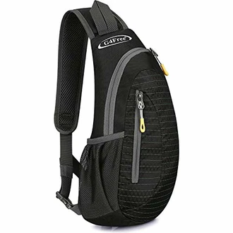G4Free Leichte Brusttasche Sling Schulter Rucksäcke Umhängetasche Dreieck Pack Rucksack zum Wandern Radfahren Reisen Multipurpose Tagepacks