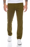 Rock Creek Herren Designer Chino Hose Regular Slim RC-390 Olive