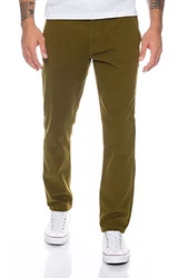 Rock Creek Herren Designer Chino Hose Regular Slim RC-390 Olive