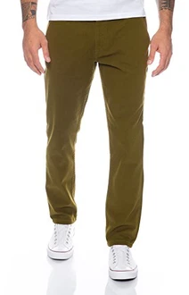 Rock Creek Herren Designer Chino Hose Regular Slim RC-390 Olive Rock Creek Herren Designer Chino Hose Regular Slim RC-390 Olive