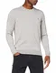 Tommy Hilfiger Herren CORE Cotton-Silk CNECK Pullover, Grau (Cloud Htr 501), Medium