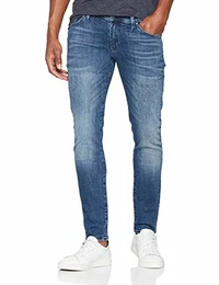 Herren Simon Skinny Jeanshose, Blau (Pine Mid Blue Stretch 911), W31/L32