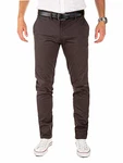 Yazubi Herren Chino Hose Modell Dustin Grau