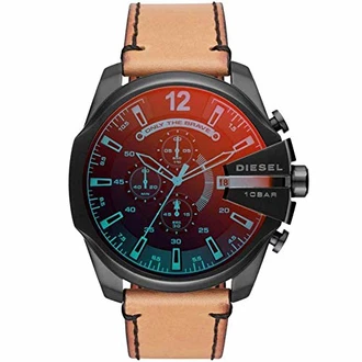 DIESEL Uhr 'Mega Chief' schwarzes (DZ4476)