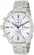 Diesel DZ4473 MS9 Chronograph Uhr Herrenuhr Edelstahl 5 Bar Analog Chrono Datum, Silber