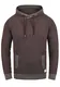 !Solid Raekwon Herren Kapuzenpullover Hoodie Pullover Mit Kapuze Und Cross-Over-Kragen Aus 100% Baumwolle, Größe:M, Farbe:Fudge (5560M)