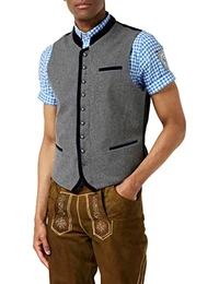 Herren Alonso Trachtenweste, per Pack Grau (grau-Nachtblau grau-Nachtblau), XX-Large (Herstellergröße: 58)