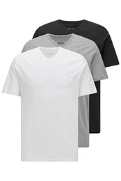 Herren T-Shirt VN 3P CO Dreier-Pack T-Shirts aus Baumwolle mit V-Ausschnitt
