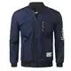 Herren Mantel,Honestyi Männer Frühling Herbst Winter Casual Solid Slim Bomberjacke Zipper Abnutzung Mantel (M, Marine)