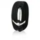 Skipper Anker-Armband mit Silbernem Anker für Damen und Herren - Schwarz 6636