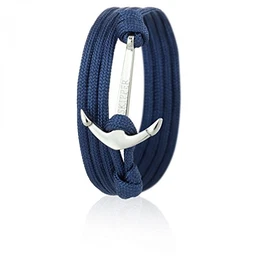 Anker-Armband mit Silbernem Edelstahl Anker für Damen und Herren - Marine 6626