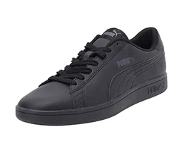 Unisex Smash v2 L Low-Top, Black- Black, 41 EU