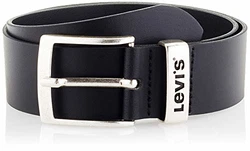 Levi's Herren New Ashland Gürtel Schwarz (100)