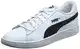 PUMA Unisex Smash V2 L 251 Sneaker, White Black, 43 EU