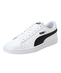 PUMA Unisex SMASH V2 L Low-Top Trainers Weiß/Schwarz