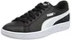 Puma Unisex-Erwachsene Smash v2 L Sneaker, Black Black White, 41 EU