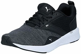 Unisex NRGY Comet Laufschuhe, Schwarz Black White-1, 46 EU