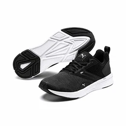 Unisex-Erwachsene Nrgy Comet Zapatillas de Running, Schwarz Black White, 41 EU