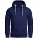 Amaci&Sons Herren High Neck Kapuzenpullover Sweatjacke Pullover Hoodie Sweatshirt 4024 Navyblau XXL