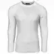 Baxboy Strickpullover Herren Two Tone Rundhals Pullover Grobstrick B-6240, Farbe:Weiß, Größe:M