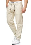 Indicode Veneto Herren Stoffhose Grau