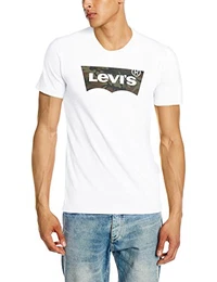 Levi''''s Herren Housemark Graphic T-Shirt, Weiß (Hm Ssnl Film 2 White 0083), XX-Large