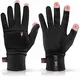 THE HEAT COMPANY – Polartec Liner - Warme Touchscreen Handschuhe für Damen & Herren - Premium Qualität - Winterhandschuhe schwarz - Fahrradhandschuhe & Laufhandschuhe - Größe 9
