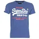 Superdry Herren T-Shirt Premium Goods Duo Tee, Arancione (Frontier Orange), Medium