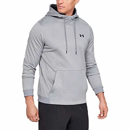 Herren Rüstung Fleece Pullover Hoodie Hoodie, Grau, Medium
