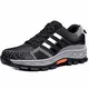 CHNHIRA Damen Herren Sicherheitsschuhe Arbeitsschuhe Schutzschuhe mit Stahlkappe (EU 43, Schwarz)