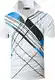 jeansian Herren Summer Sportswear Wicking Breathable Short Sleeve Quick Dry Polo T-Shirts Tops LSL226 White M