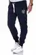 Amaci&Sons Herren Jogginghose Sporthose Sweatpants Jogger Trainingshose 20002 Navyblau M