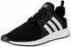 adidas Herren X_PLR Laufschuhe, Schwarz (Core Black/Ftwr White/Core Black), 43 1/3 EU