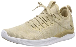 Herren Ignite Flash Evoknit Cross-Trainer, Beige (Pebble-WHISPER White- White 10), 44 EU