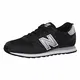 New Balance Herren GM500 Sneaker, Schwarz (Black/silver/GM500KSW), 43 EU
