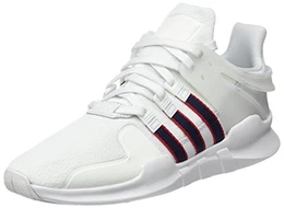 Herren EQT Support ADV Sneaker, Weiß (Crystal White/Collegiate Navy/Scarlet), 44 EU