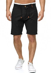 Indicode Bowmanville Shorts Schwarz